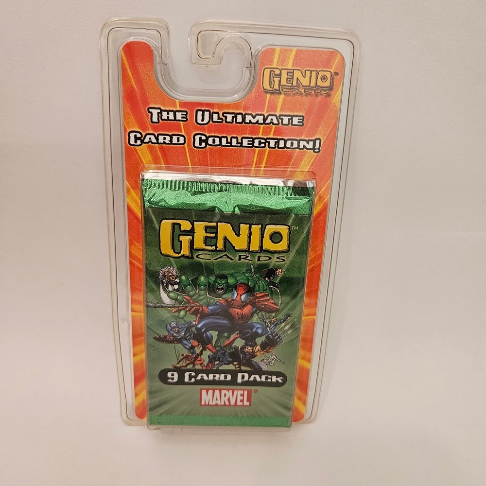 Genio Cards Marvel The Ultimate Card Collection 9 Card Pack Factory Sealed New